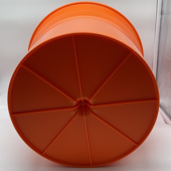 Dynamic Professional Manual Salad Spinner Dryer Commercial Restaurant Orange - Picture 4 of 8